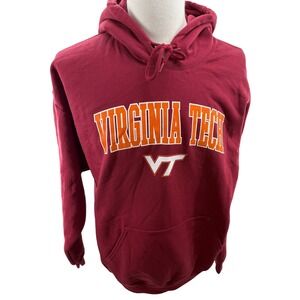 Captivating Virginia Tech Hokies VT Hoodie Sweatshirt Mens XL‎ NEW